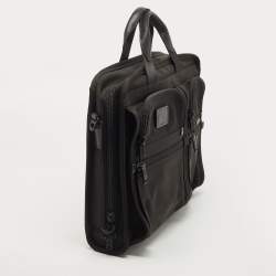 Pre Owned TUMI Black Nylon Alpha II T-Pass Laptop Bag
