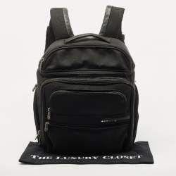 TUMI Black Nylon Backpack
