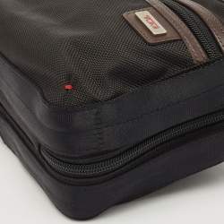 Pre Owned TUMI Black Nylon Alpha Riley Kit Pouch