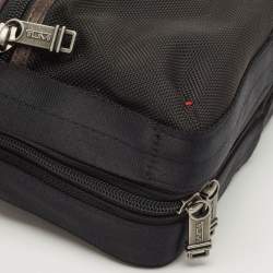 Pre Owned TUMI Black Nylon Alpha Riley Kit Pouch