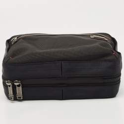 Pre Owned TUMI Black Nylon Alpha Riley Kit Pouch