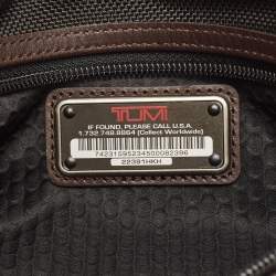 Pre Owned TUMI Black Nylon Alpha Riley Kit Pouch