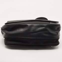 Pre Owned TUMI Black Nylon and Leather Spirit of Imagination Messenger Bag