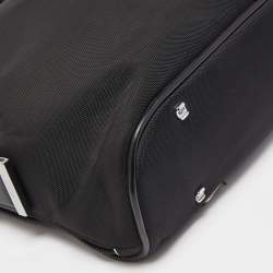 Tumi Black Nylon and Leather T-Pass Kennedy Deluxe Brief Laptop Bag