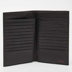 Pre Owned TUMI Black Bifold Long Wallet