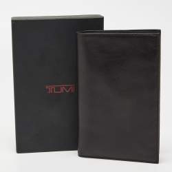Pre Owned TUMI Black Bifold Long Wallet