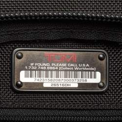 TUMI Black Nylon Medium T-Pass Screen Laptop Slim Briefcase