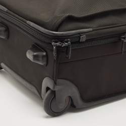 Pre Owned TUMI Black Nylon 2 Wheeled Alpha 2 Expandable Luggage