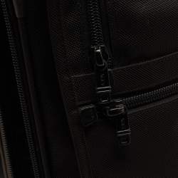 Pre Owned TUMI Black Nylon 2 Wheeled Alpha 2 Expandable Luggage