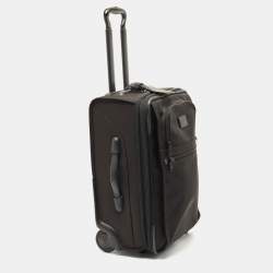 Pre Owned TUMI Black Nylon 2 Wheeled Alpha 2 Expandable Luggage