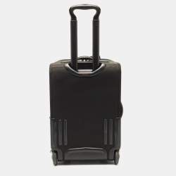 Pre Owned TUMI Black Nylon 2 Wheeled Alpha 2 Expandable Luggage