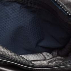 Pre Owned TUMI Black Leather Alpha Bravo Arnold Zip Expandable Messenger Bag