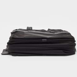 TUMI Black Nylon Alpha II Expandable T-Pass Laptop Bag