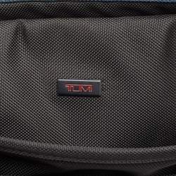 TUMI Black Nylon Alpha II Expandable T-Pass Laptop Bag