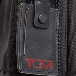 TUMI Black Nylon Alpha II Expandable T-Pass Laptop Bag