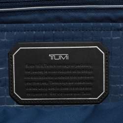 Pre Owned TUMI Black Leather Arrive Sadler Brief Laptop Bag