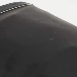 Pre Owned TUMI Black Leather Arrive Sadler Brief Laptop Bag