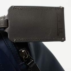 Pre Owned TUMI Black/Blue Nylon Harrison Bradner Backpack