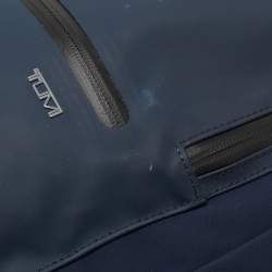 Pre Owned TUMI Black/Blue Nylon Harrison Bradner Backpack