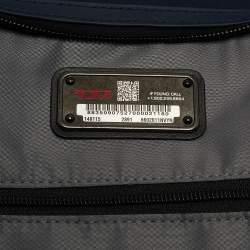 Pre Owned TUMI Black/Blue Nylon Harrison Bradner Backpack