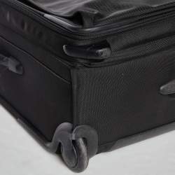 TUMI Black Nylon 2 Wheeled Alpha Expandable Luggage