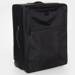 TUMI Black Nylon 2 Wheeled Alpha Expandable Luggage