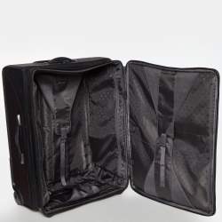 Pre Owned TUMI Black Nylon 2 Wheeled Alpha Expandable Luggage