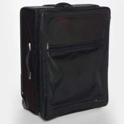 Pre Owned TUMI Black Nylon 2 Wheeled Alpha Expandable Luggage
