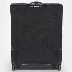 Pre Owned TUMI Black Nylon 2 Wheeled Alpha Expandable Luggage