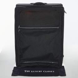 Pre Owned TUMI Black Nylon 2 Wheeled Alpha Expandable Luggage