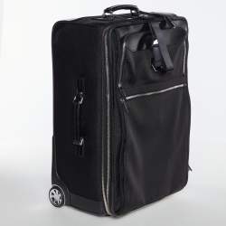 Pre Owned TUMI Black Nylon 2 Wheeled Expandable Luggage