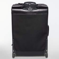 Pre Owned TUMI Black Nylon 2 Wheeled Expandable Luggage