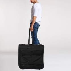 Tumi Black Nylon 2 Wheeled Expandable Garment Luggage