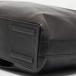 Pre Owned Tumi Black Leather Ashton Gates Briefcase Bag