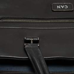 Pre Owned Tumi Black Leather Ashton Gates Briefcase Bag