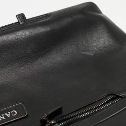 Pre Owned Tumi Black Leather Ashton Gates Briefcase Bag