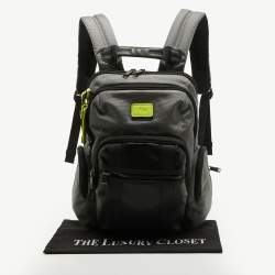 Pre Owned TUMI Grey/Black Nylon Alpha Bravo Nellis Backpack