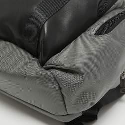 Pre Owned TUMI Grey/Black Nylon Alpha Bravo Nellis Backpack