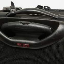 Pre Owned TUMI Black Nylon 2 Wheeled Alpha Short Trip Expandable Luggage