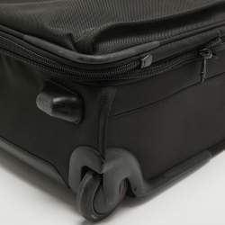 Pre Owned TUMI Black Nylon 2 Wheeled Alpha Short Trip Expandable Luggage