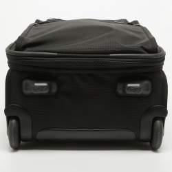 Pre Owned TUMI Black Nylon 2 Wheeled Alpha Short Trip Expandable Luggage