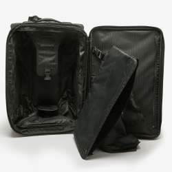 Pre Owned TUMI Black Nylon 2 Wheeled Alpha Short Trip Expandable Luggage