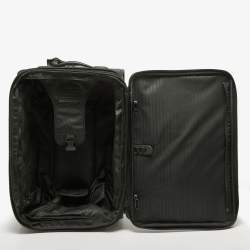 Pre Owned TUMI Black Nylon 2 Wheeled Alpha Short Trip Expandable Luggage