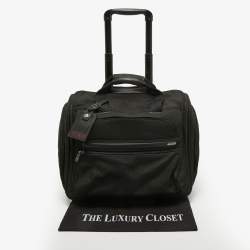 TUMI Black Nylon G4 Compact Carry-On Luggage