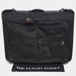 TUMI Black Nylon 2 Wheeled Alpha Classic Garment Luggage