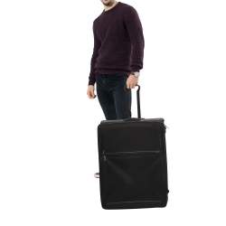 Pre Owned TUMI Black Nylon 2 Wheeled Alpha G4 Extended Trip Expandable Luggage