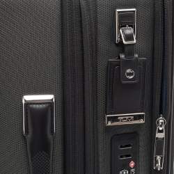 Pre Owned TUMI Dark Grey Nylon 4 Wheeled Dual Access Arrive Carry-On Luggage