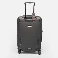 Pre Owned TUMI Dark Grey Nylon 4 Wheeled Dual Access Arrive Carry-On Luggage