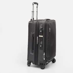 Pre Owned TUMI Dark Grey Nylon 4 Wheeled Dual Access Arrive Carry-On Luggage