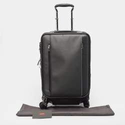 Pre Owned TUMI Dark Grey Nylon 4 Wheeled Dual Access Arrive Carry-On Luggage